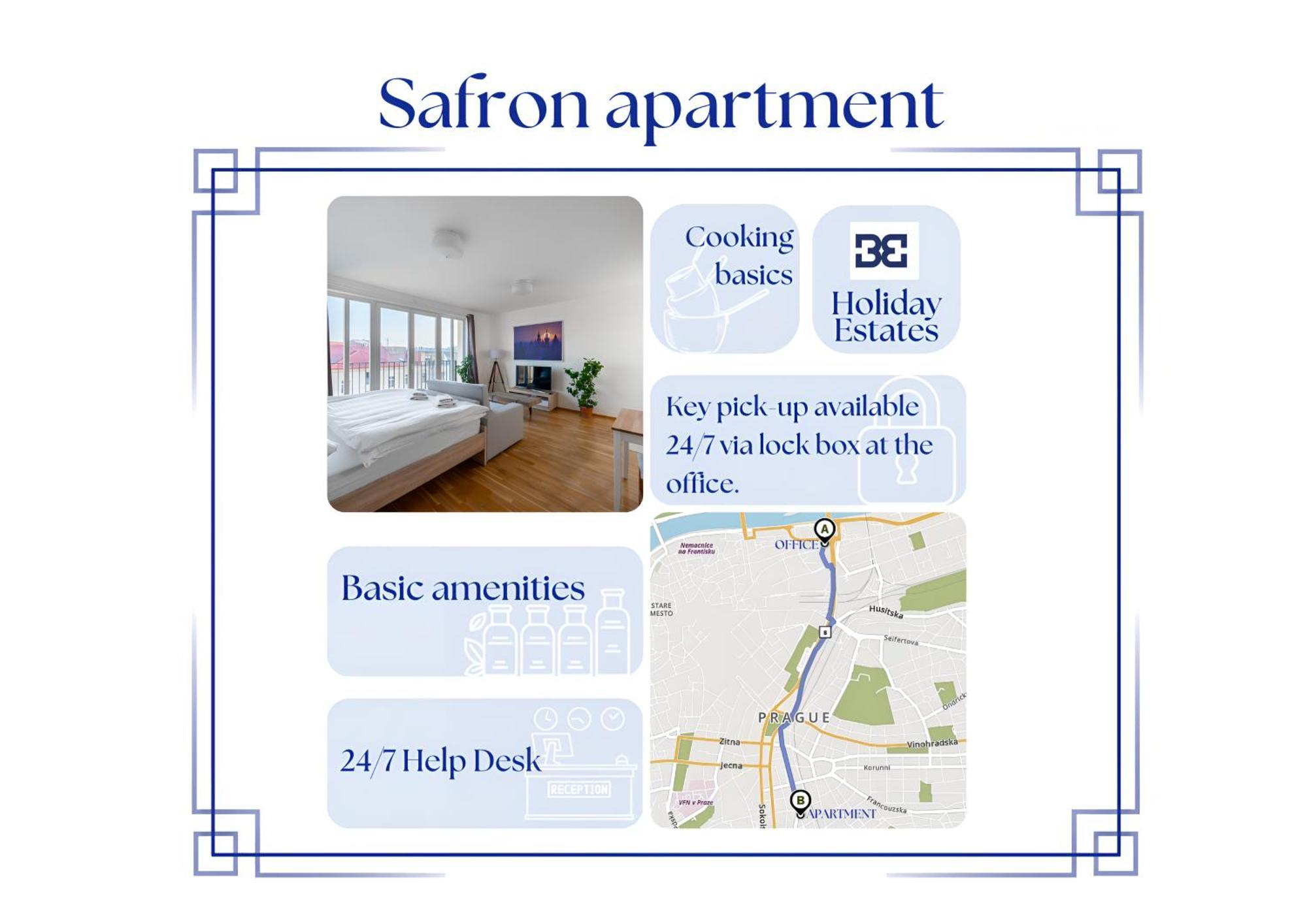 Sunny Safron Apartment براغ المظهر الخارجي الصورة